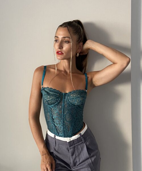 Corset Aurora petróleo (PRE ORDER 7 días hábiles)