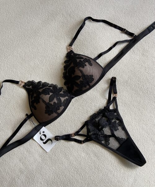 Conjunto Velvet Bordado